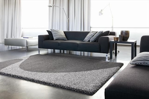 square carpet for the living room