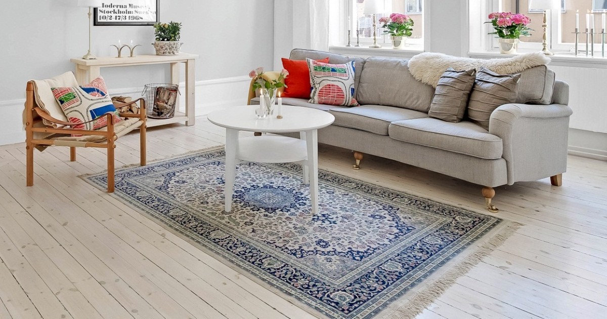 rectangular carpet for the living room