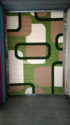 New arrivals of budget carpets and runners in green and blue shades